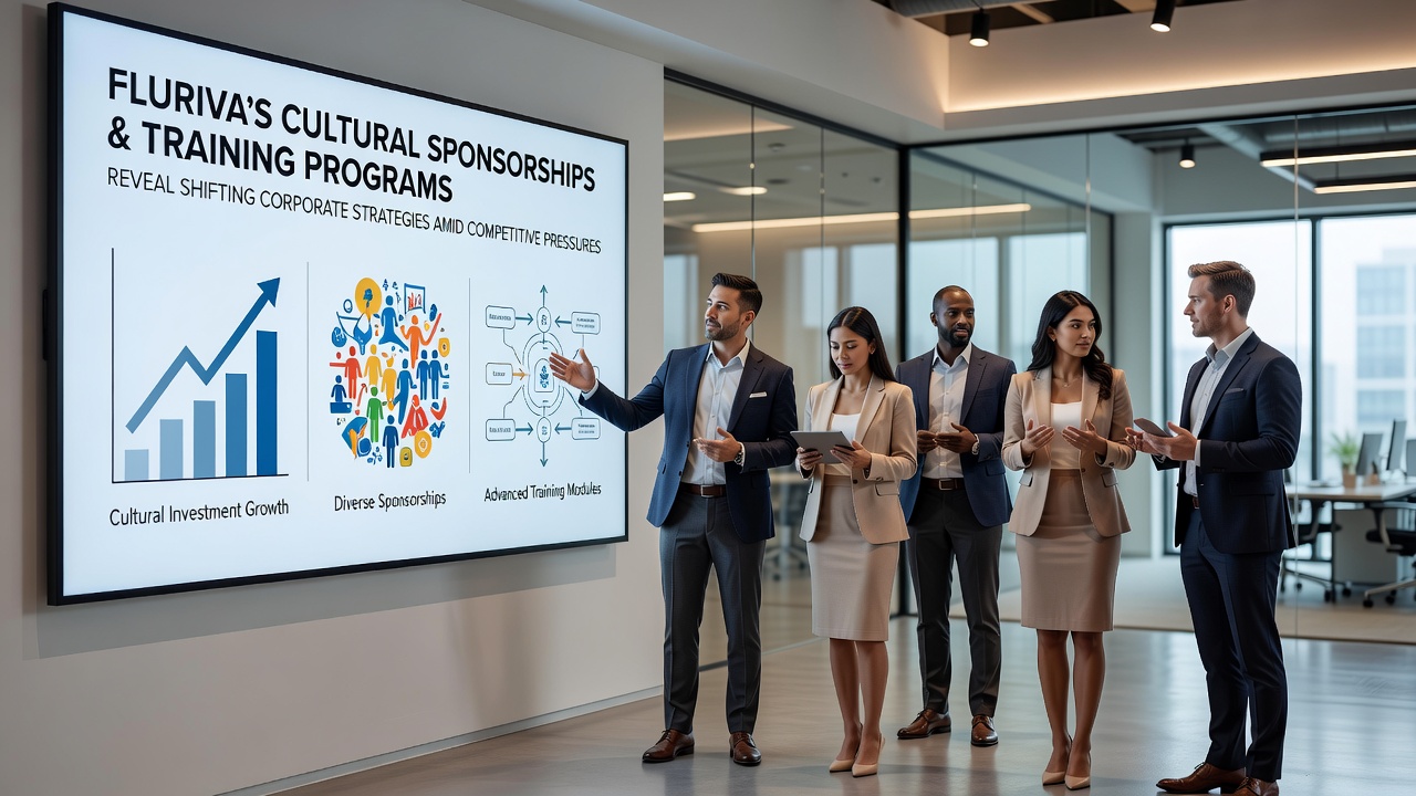 Fluriva's Cultural Sponsorships and Training Programs Reveal Shifting Corporate Strategies Amid Competitive Pressures